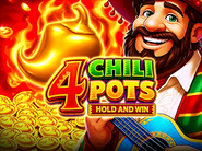 4 Chili Pots Hold and Win