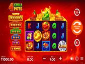 4 Chili Pots Hold and Win Screenshot