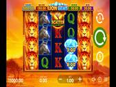 Lion Gems Hold and Win Screenshot