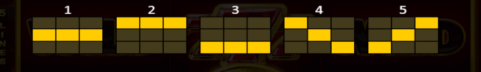 3 coins payline