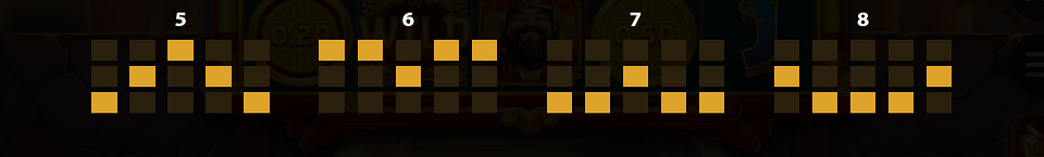 3 fortune pouches triple wins paylines 2