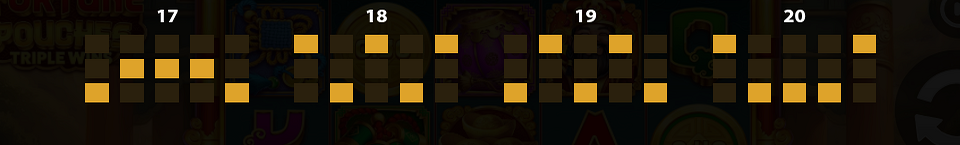 3 fortune pouches triple wins paylines 5
