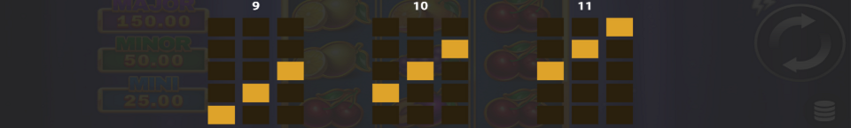 3x5 royal piggy hold the spin paylines 3