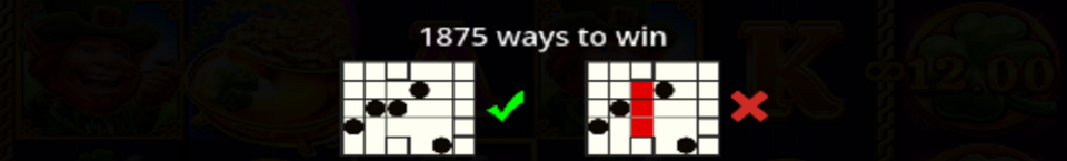 7 clovers of fortune paylines