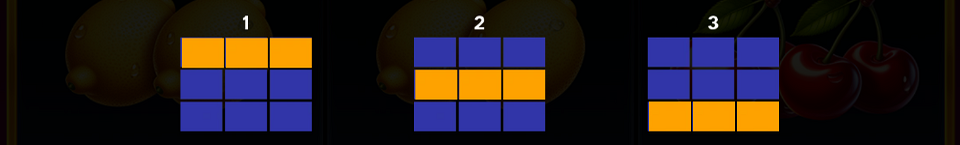 joker power wheel 3x3 running wins paylines 1