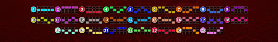 lucky coins payline