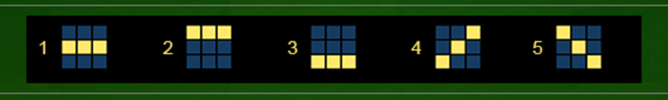 magic fruits dice paylines