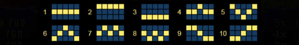 triple star paylines 1