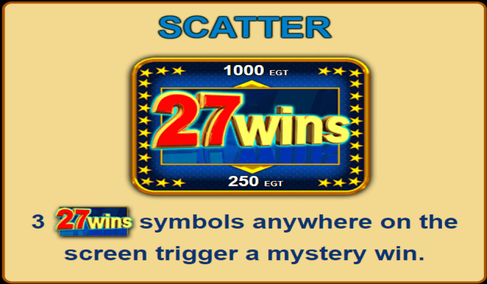 27 wins paytable2