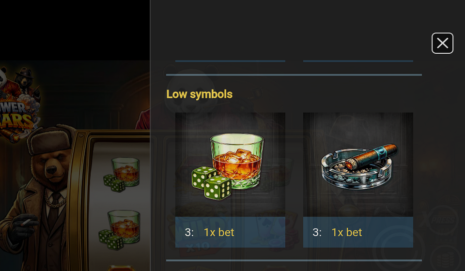 3 power bears paytable 3