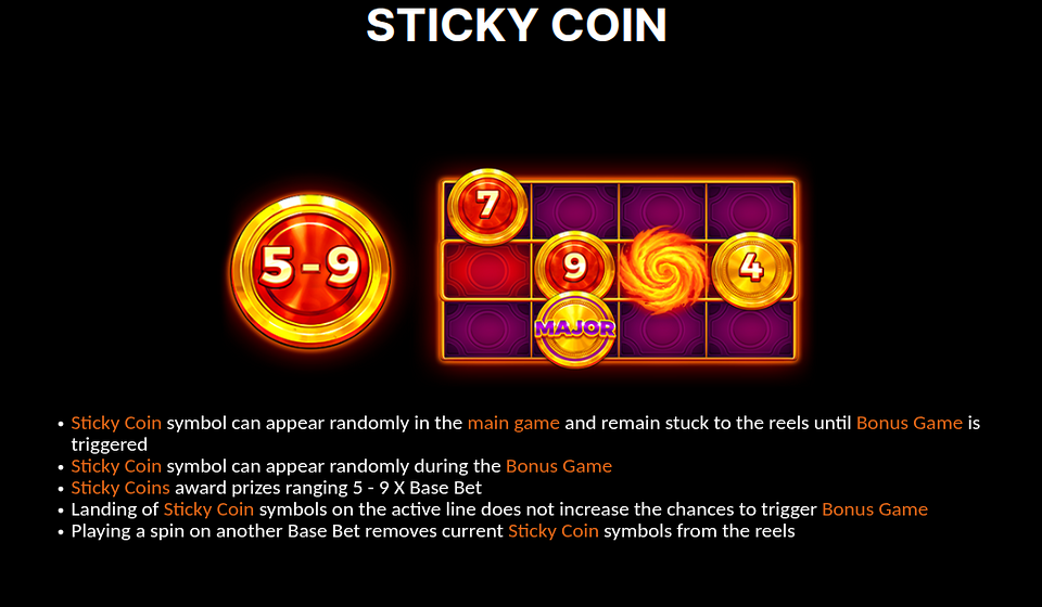 3 super coin volcanoes paytable 1