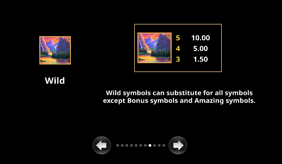 amazing link frenzy paytable 1