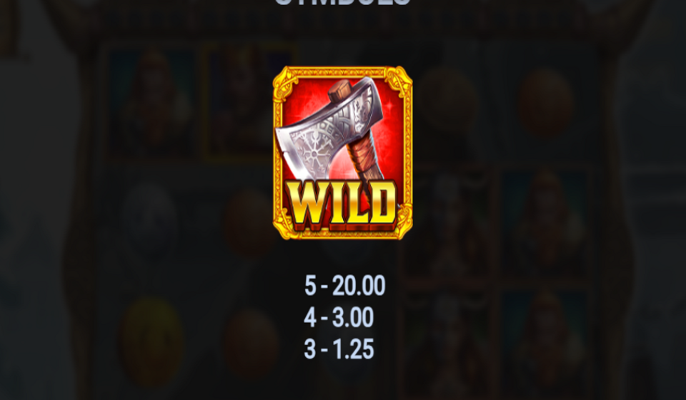 bloodaxe paytable 1