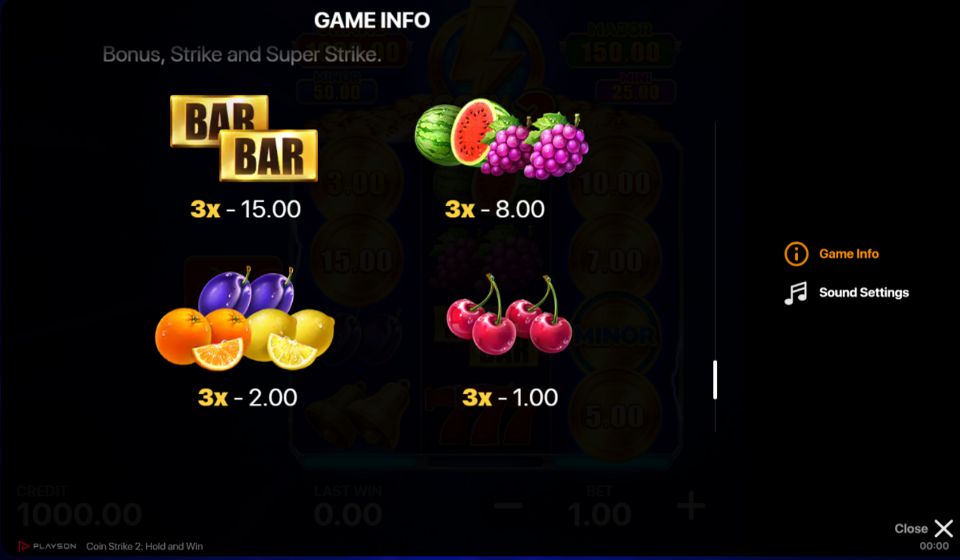 Coin Strike 2 Hold and Win Slot by Playson 🎰 Free Demo Play