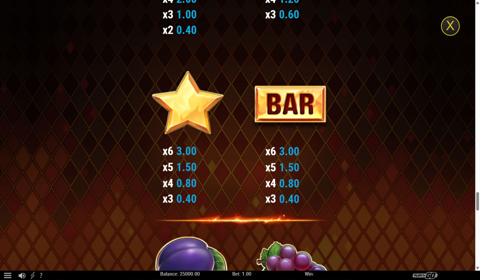 fire joker blitz paytable 2