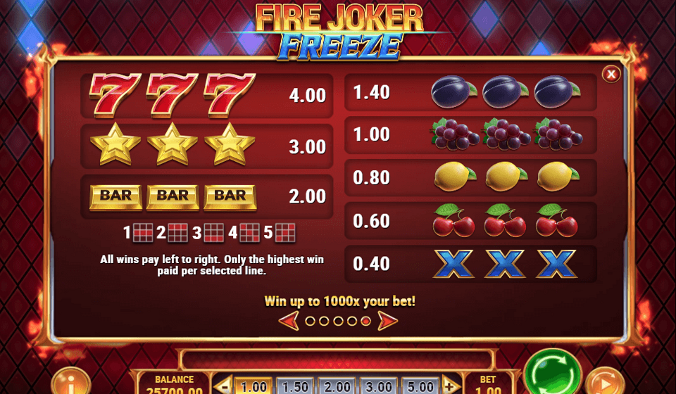 fire joker freeze 1