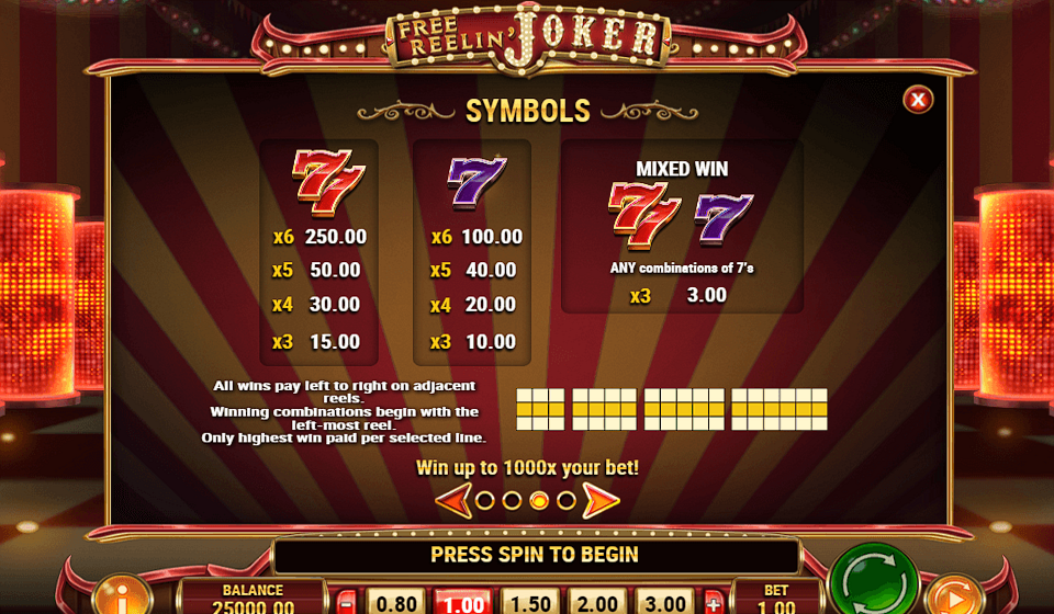 free reelin joker 1