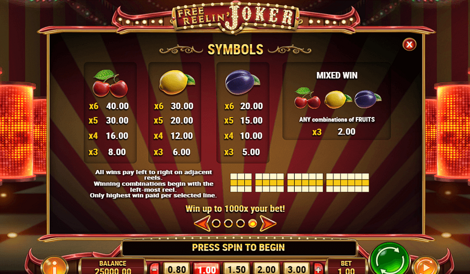 free reelin joker 2