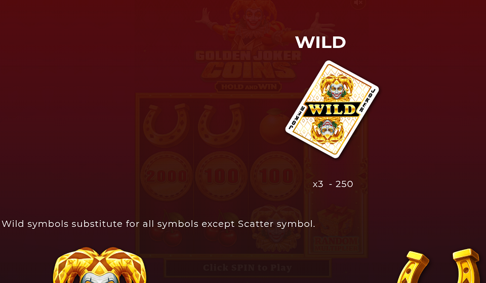 golden joker coins hold and win paytable 1
