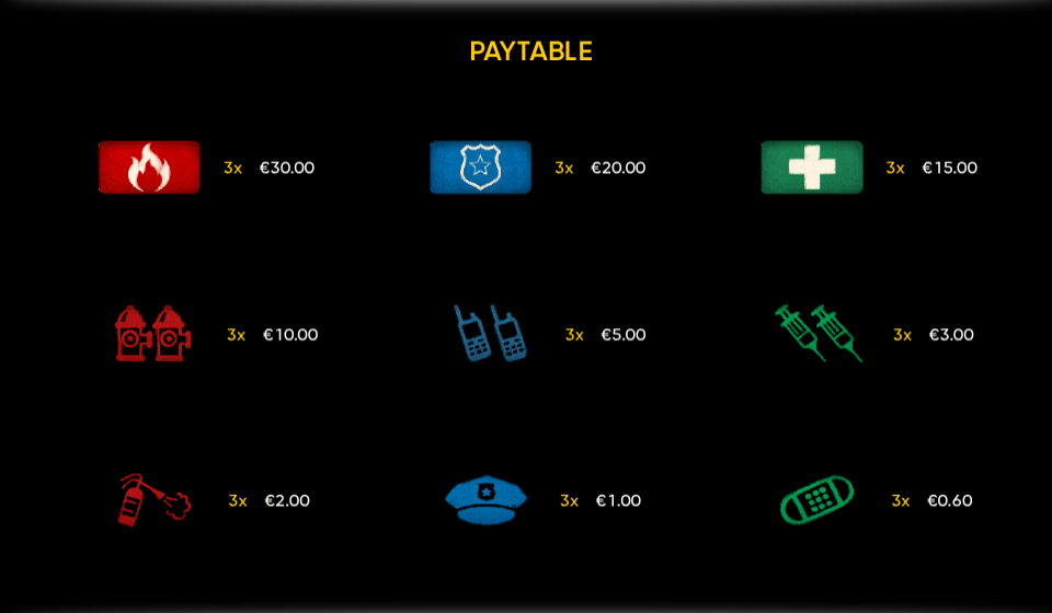lucky stamps paytable 1