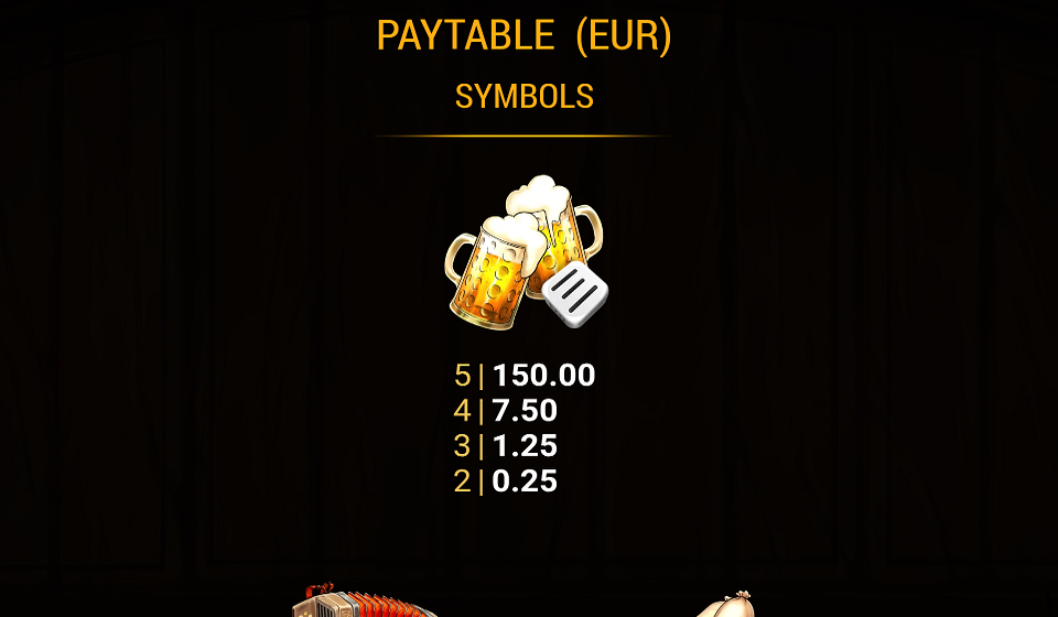 oktobeer gold dice paytable 1