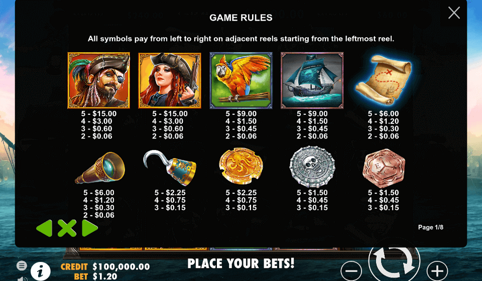 pirate gold 1