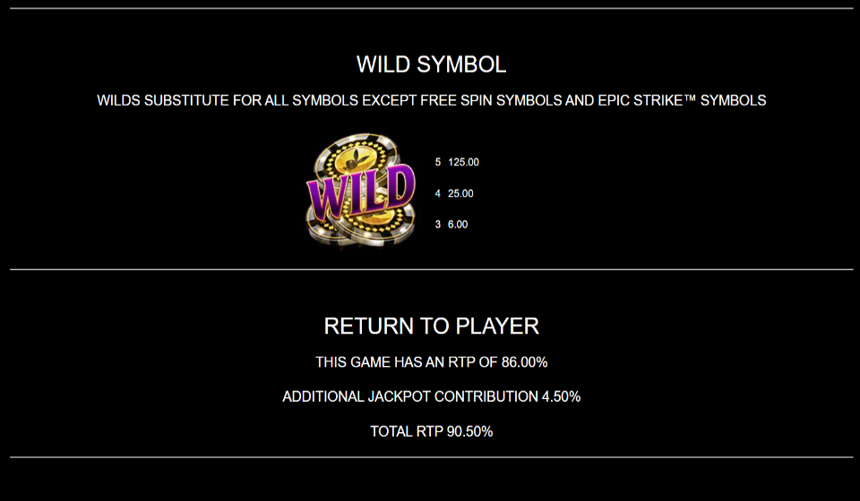 playboy fortunes king millions paytable2