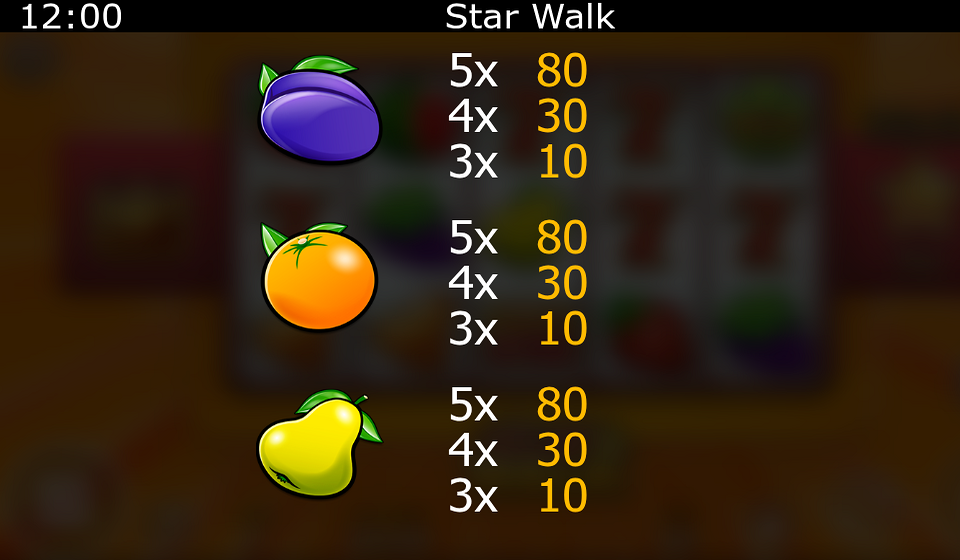star walk paytable 3