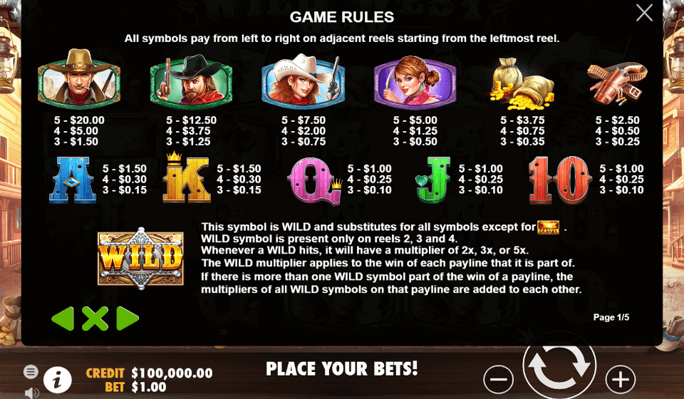 wild west gold 1
