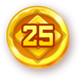 3 lucky monkeys hold and win scatter symbol
