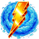 3 orbs of zeus blue scatter symbol