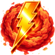3 orbs of zeus red scatter symbol