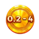 3 super coin volcanoes scatter symbol