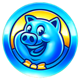 3 super porky banks blue scatter symbol
