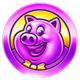 3 super porky banks purple scatter symbol