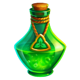 3 witches bonus combo green scatter symbol