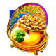7 clovers of fortune scatter symbol