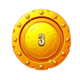 buffalo rampage blast the bonus 3x3 scatter symbol