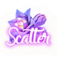 butterfly staxx powerpoints scatter symbol