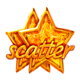 chance machine 5 yellow star scatter symbol