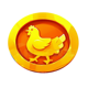 cluckin wild spins scatter 2 symbol