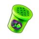 gold fish feeding time scatter green symbol