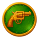 gold trio tres amigos collect scatter symbol
