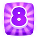 lucky 8 merge up scatter symbol
