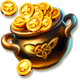 mighty pots of gold scatter 2 symbol