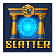 pharaohs mystery scatter symbol