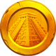 rise of aztec lock and slingo coin scatter symbol