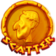 roman coin scatter symbol