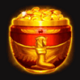 sun of egypt 3 gold bucket symbol