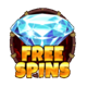 super miner diamond frenzy paylines scatter symbol